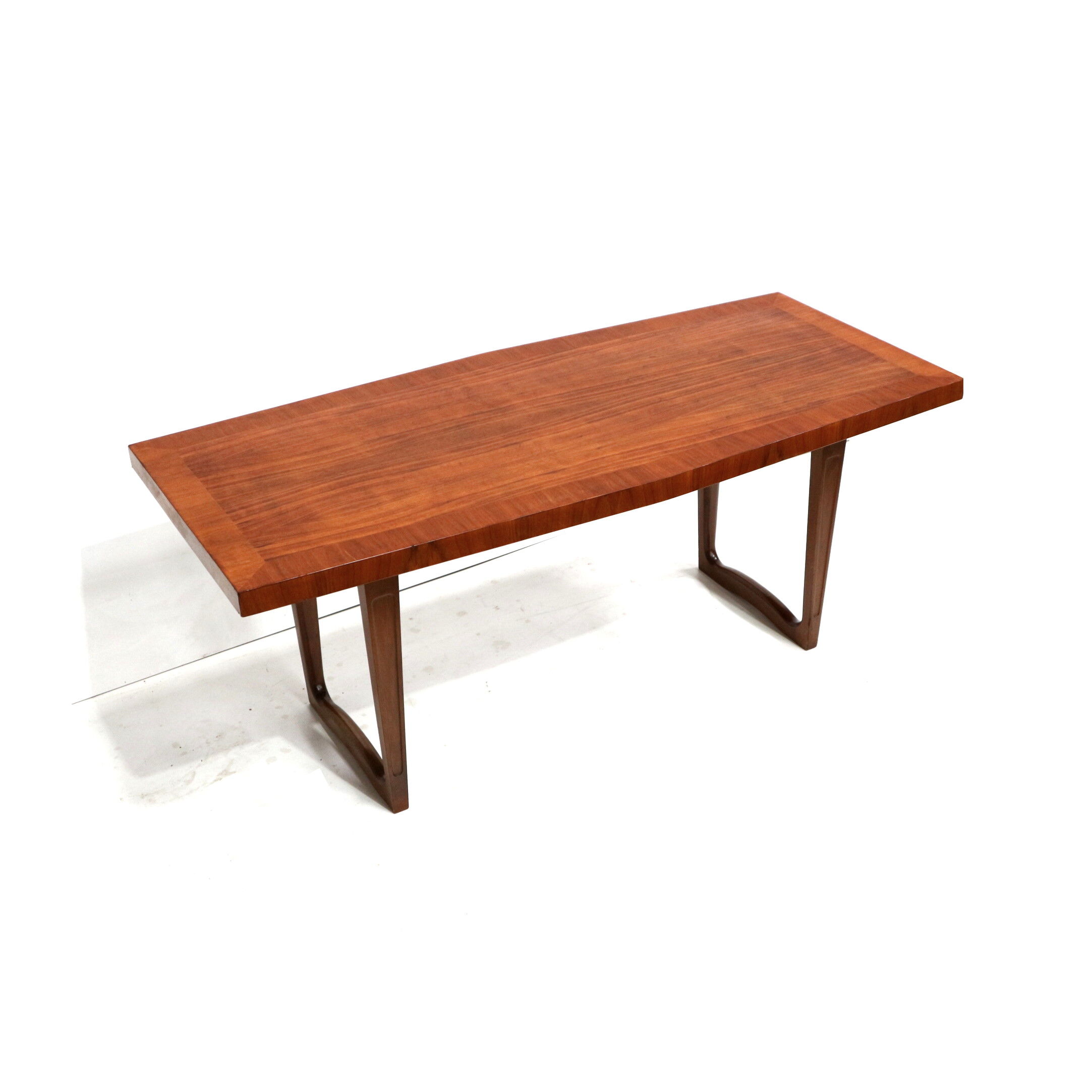 Coffee table made of teak from the 60s