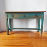 Patinated Balinese console