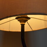 Lacquered metal bedside lamp