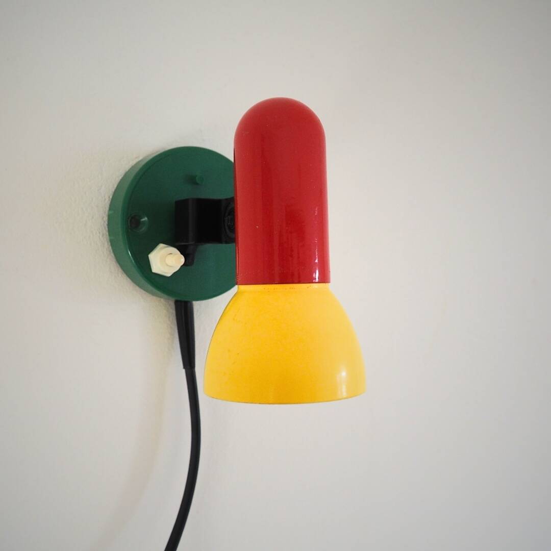 1980S Memphis Style Wall Light