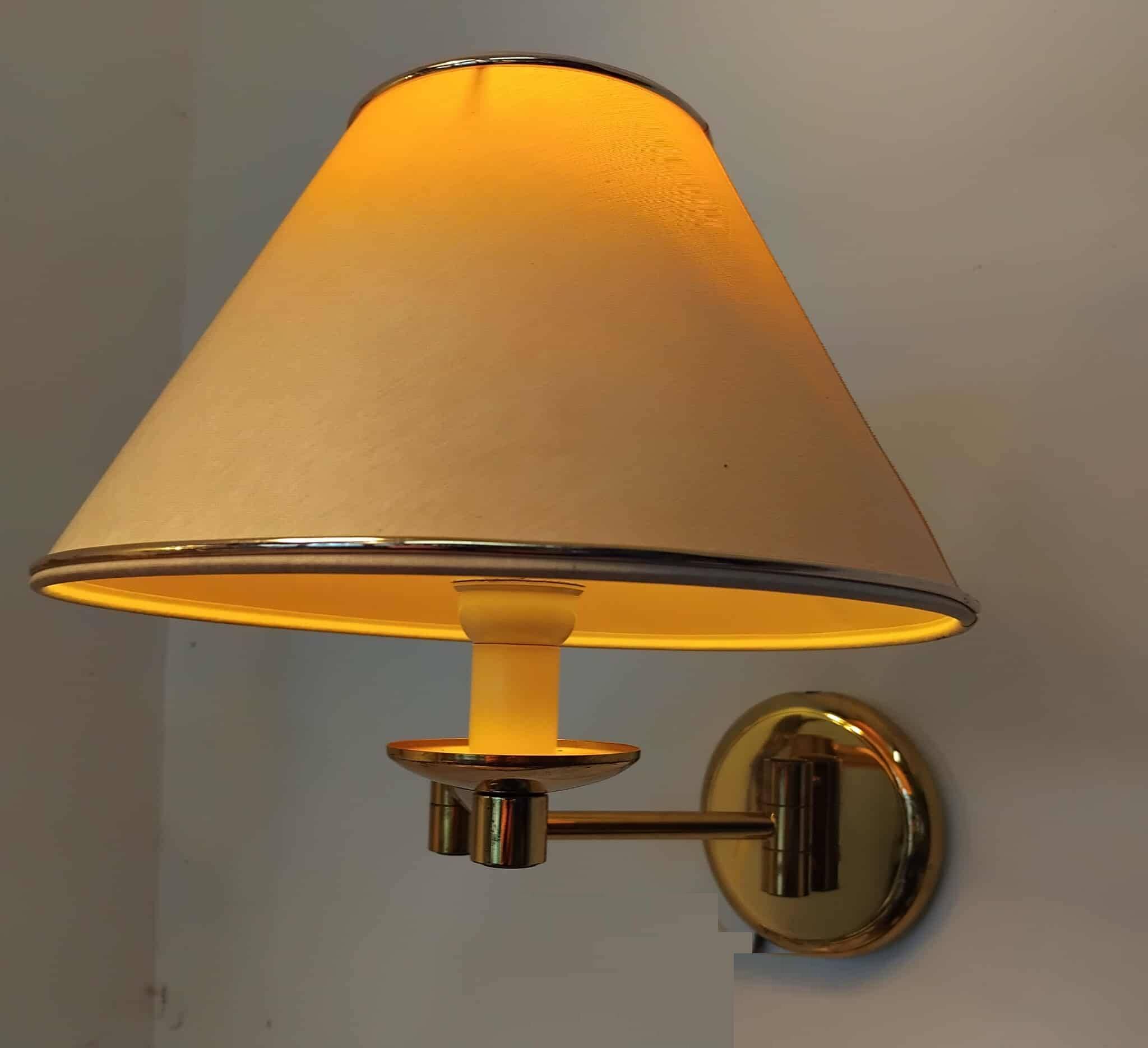 DELMAS articulated wall light, 70s lighting