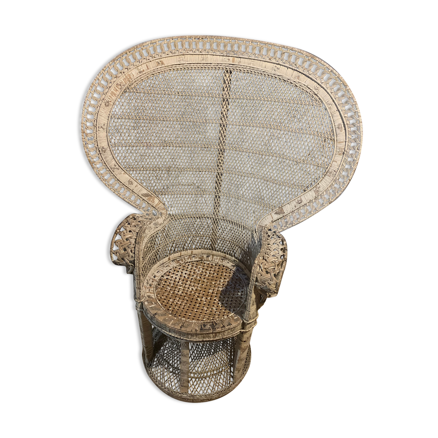 Armchair Emmanuelle rattan