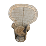 Armchair Emmanuelle rattan