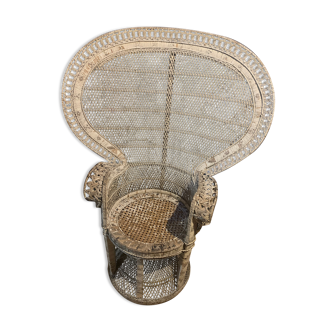 Armchair Emmanuelle rattan
