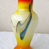 Tony Henri multicoloured glass vase