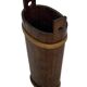 Vintage Wooden Umbrella Stand, 1960s minimalist design