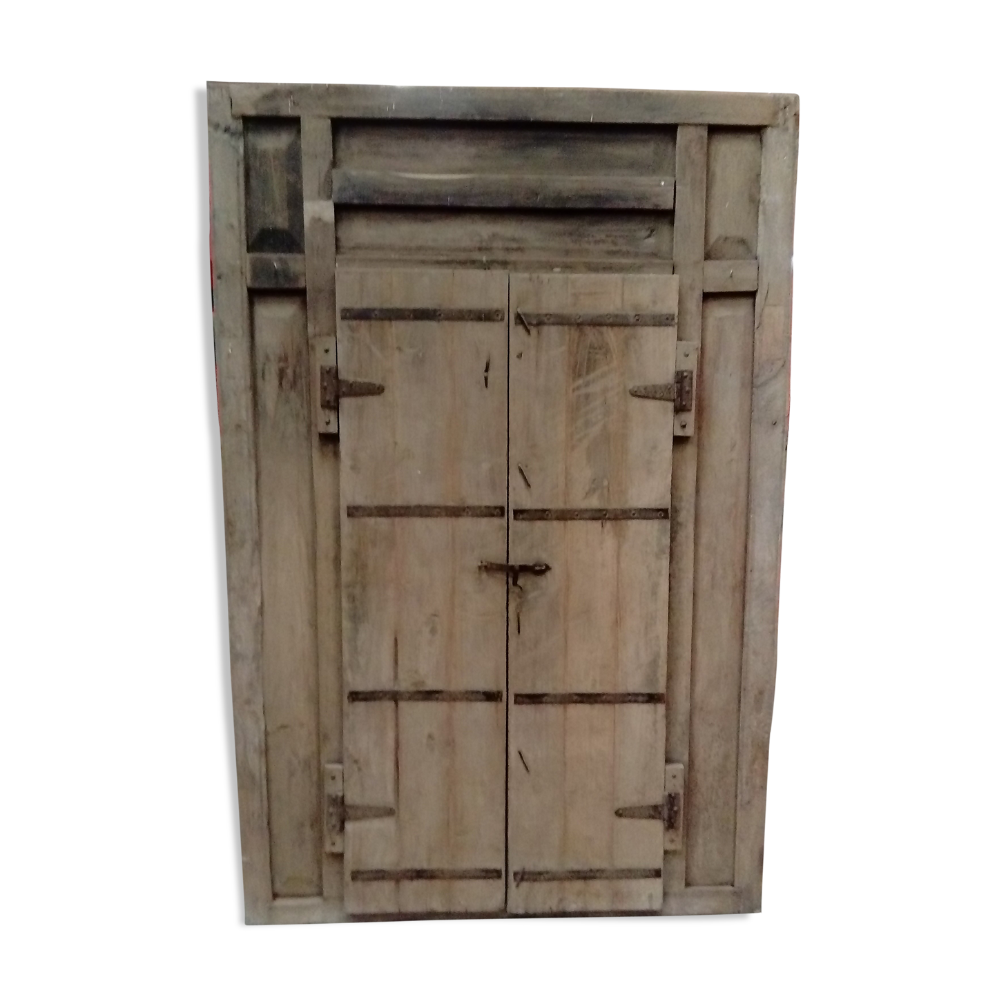 Old teak door