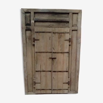 Old teak door