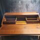 Wooden slope desk louis xv style