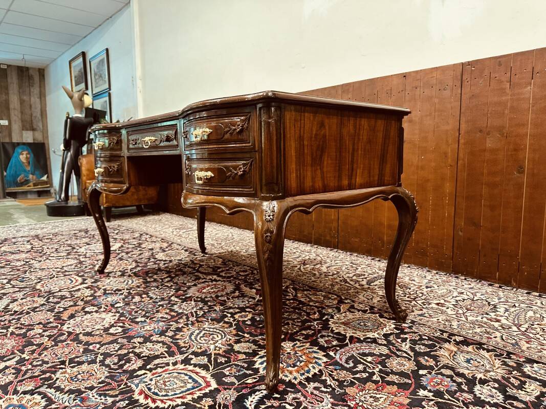 Classic English Rosewood Writing Table