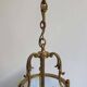 Pair of bronze lanterns in Louis XVI style
