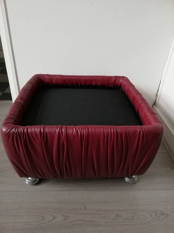 Pouf bordeaux