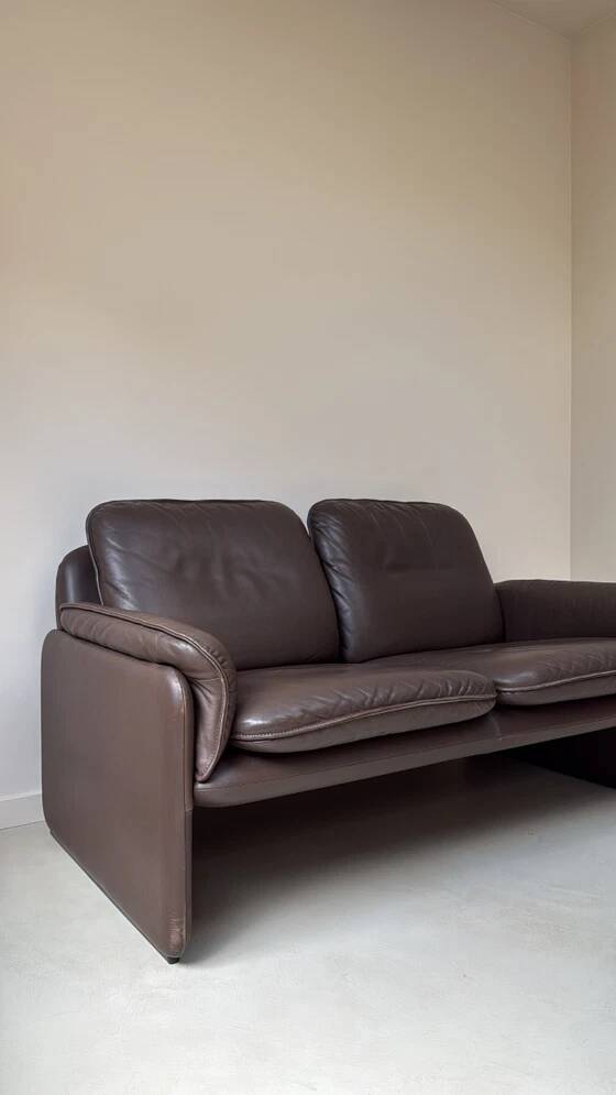 Vintage DS-61 leather 2-seater sofa by de Sede