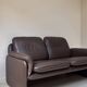Vintage DS-61 leather 2-seater sofa by de Sede