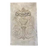 Ancien panneau bois sculpté