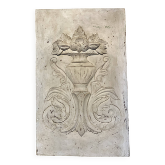 Ancien panneau bois sculpté