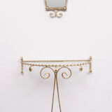 Wrought Iron Hall Set France 1950s