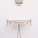 Wrought Iron Hall Set France 1950s