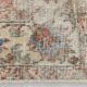 5x9 Pale Red & Blue Shabby Chic Vintage Turkish Rug, 151x259Cm SK5619