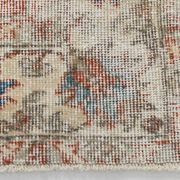 5x9 Pale Red & Blue Shabby Chic Vintage Turkish Rug, 151x259Cm SK5619