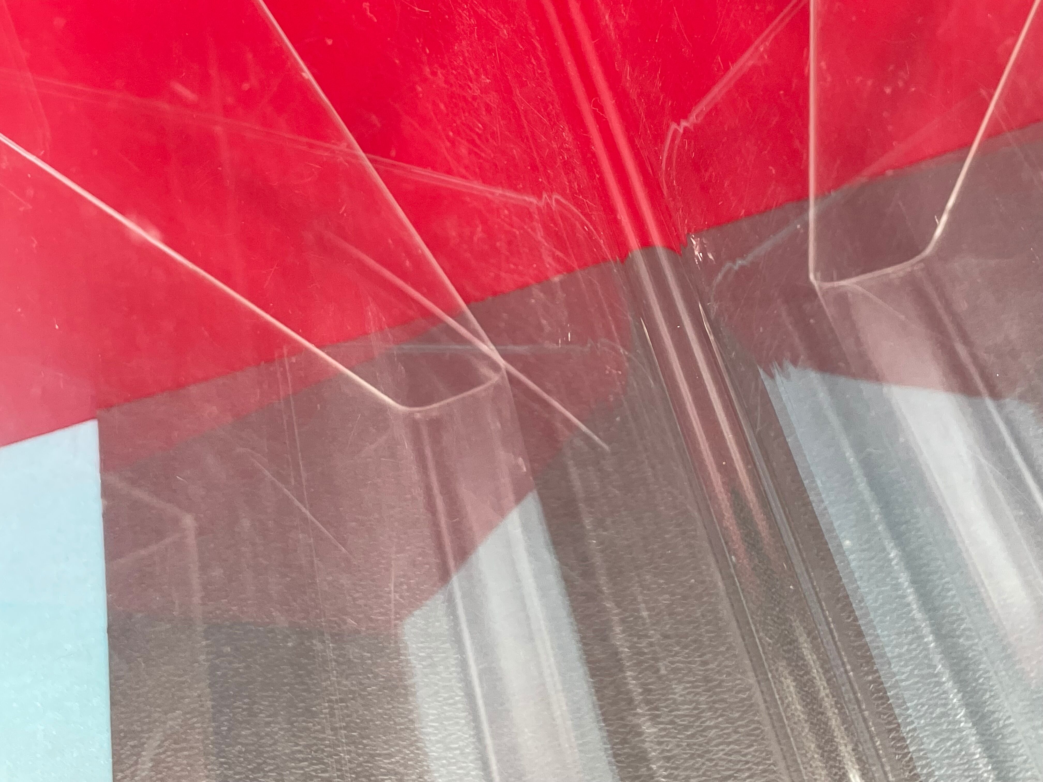 Door magazines in transparent Altuglas around 1970