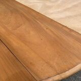 Table à manger ronde extensible Louis Philippe rénovée 215cm