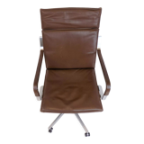 Rudolf Glatzel Leather Office Chair, Knoll