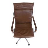 Rudolf Glatzel Leather Office Chair, Knoll