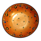Vide-poche en porcelaine laquée orange de Royal Doulton, Angleterre