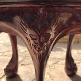 Coffee table on marble