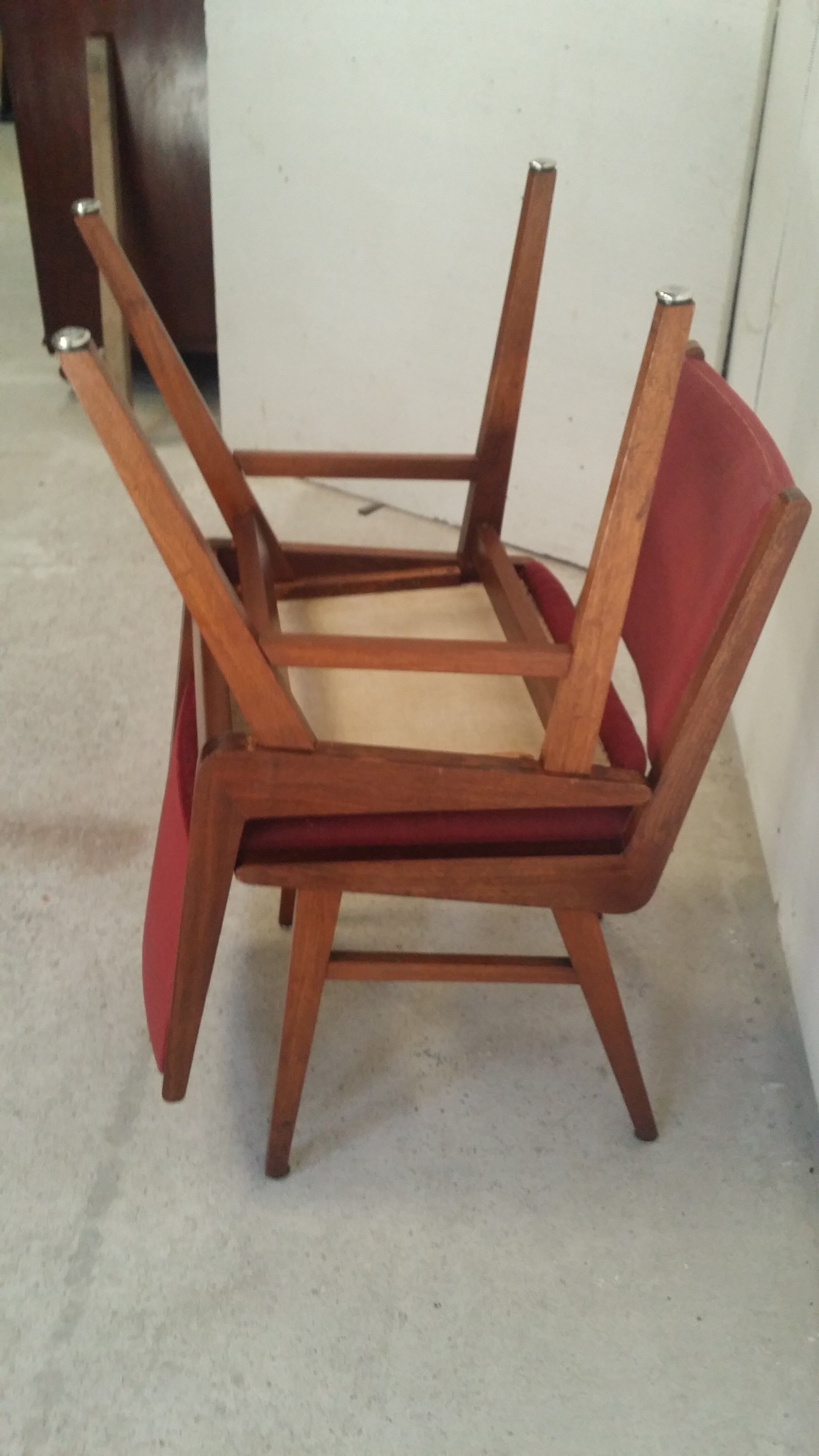 Pair of vintage chairs year 50