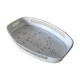 Enamelled metal dish