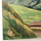 Oil painting landscape mountain 1947