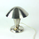 Lampe de table champignon chrome par Josef Jirka Pour Napako