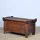 Antique beech shepherd's chest, 1850s