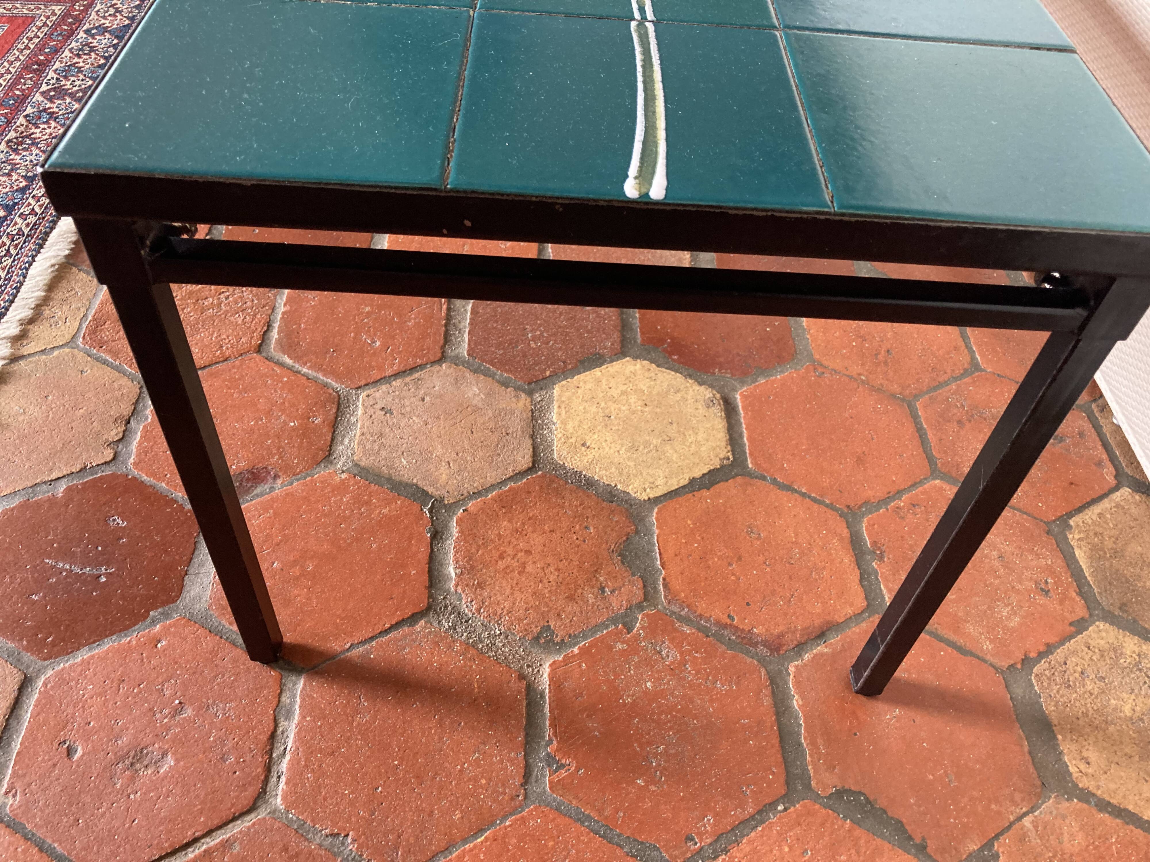 Vintage ceramic coffee table