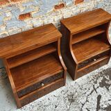 Pair of 70s bedside tables