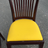 Pair of ton bistro chairs