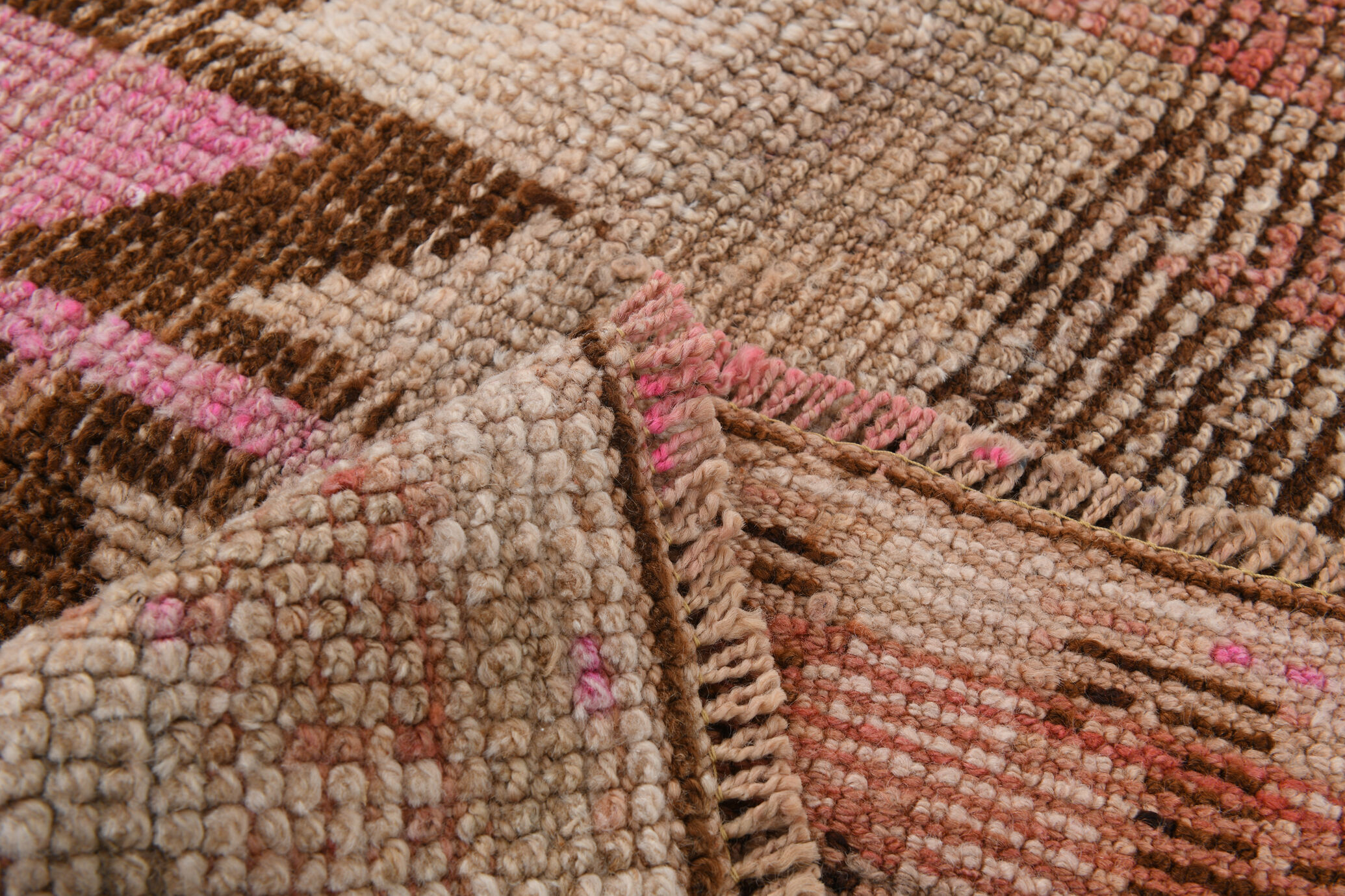 6x12 Oversize Distressed Vintage Rug, 389x194Cm