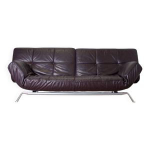 Canapé vintage cuir - pascal