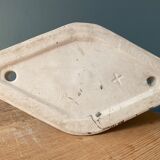 White porcelain towel rack, early twentieth century