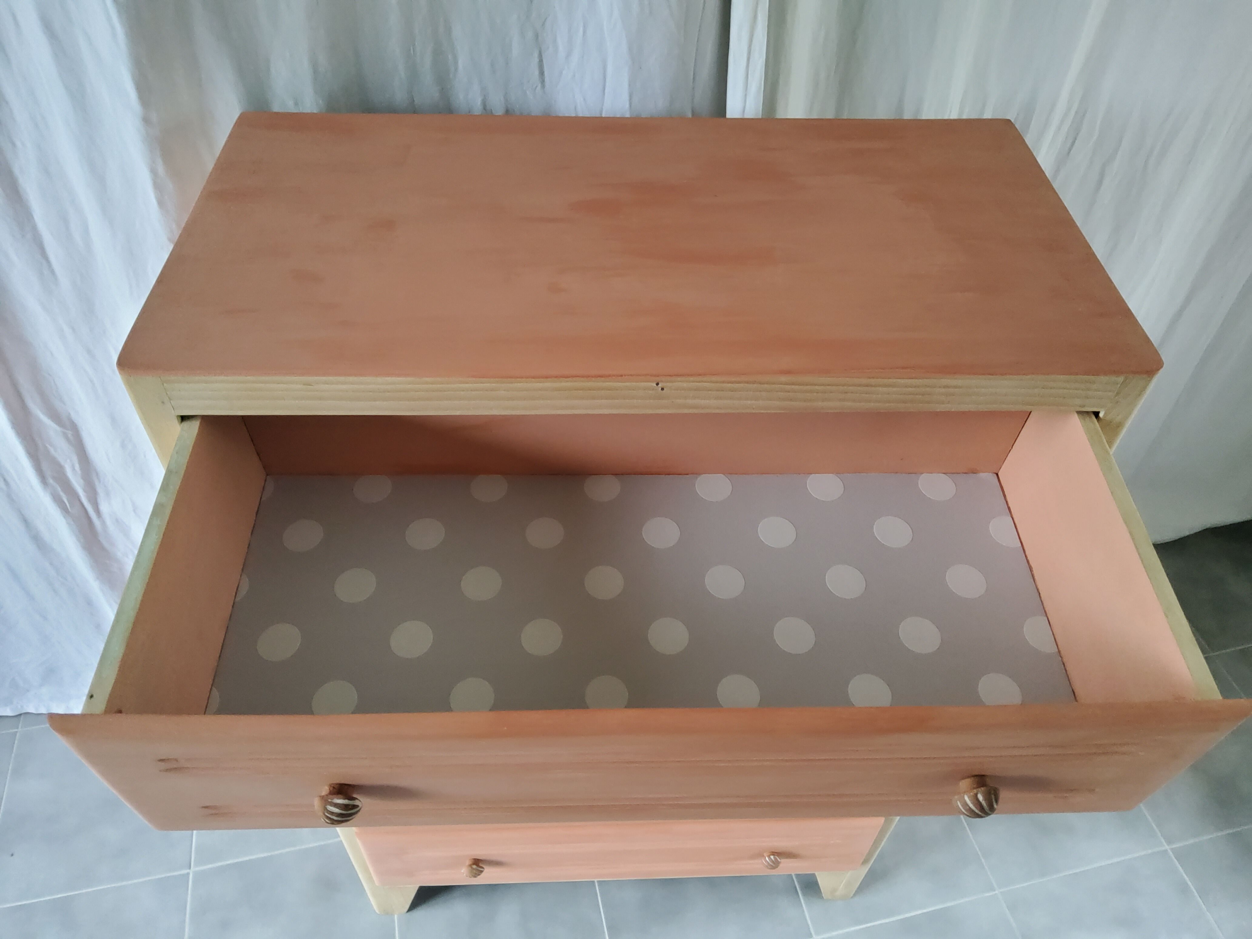 Patinated 30-40s chest of drawers