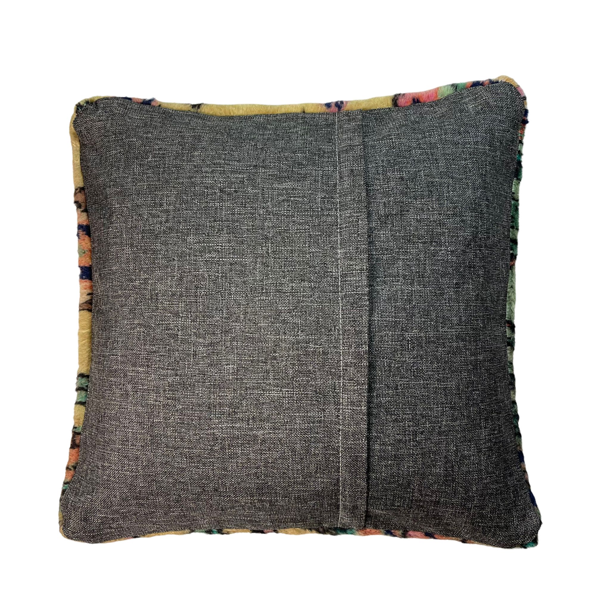 Housse de coussin de tapis turc vintage 45 x 45 cm
