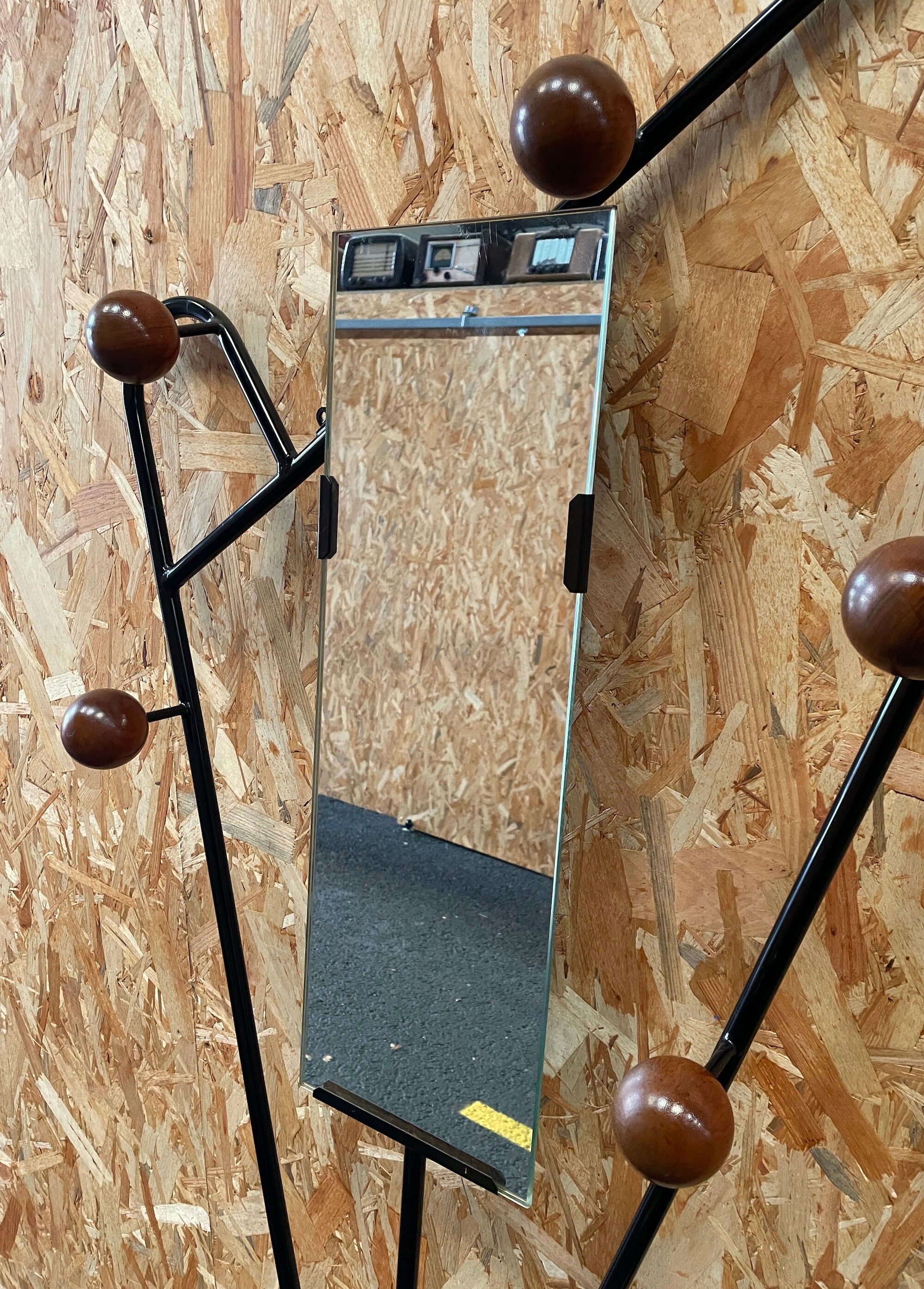 Wall-mounted coat rack cloakroom, 1950s