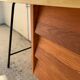 Vintage wood and formica desk 1950