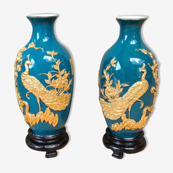 Paires de vases chinois