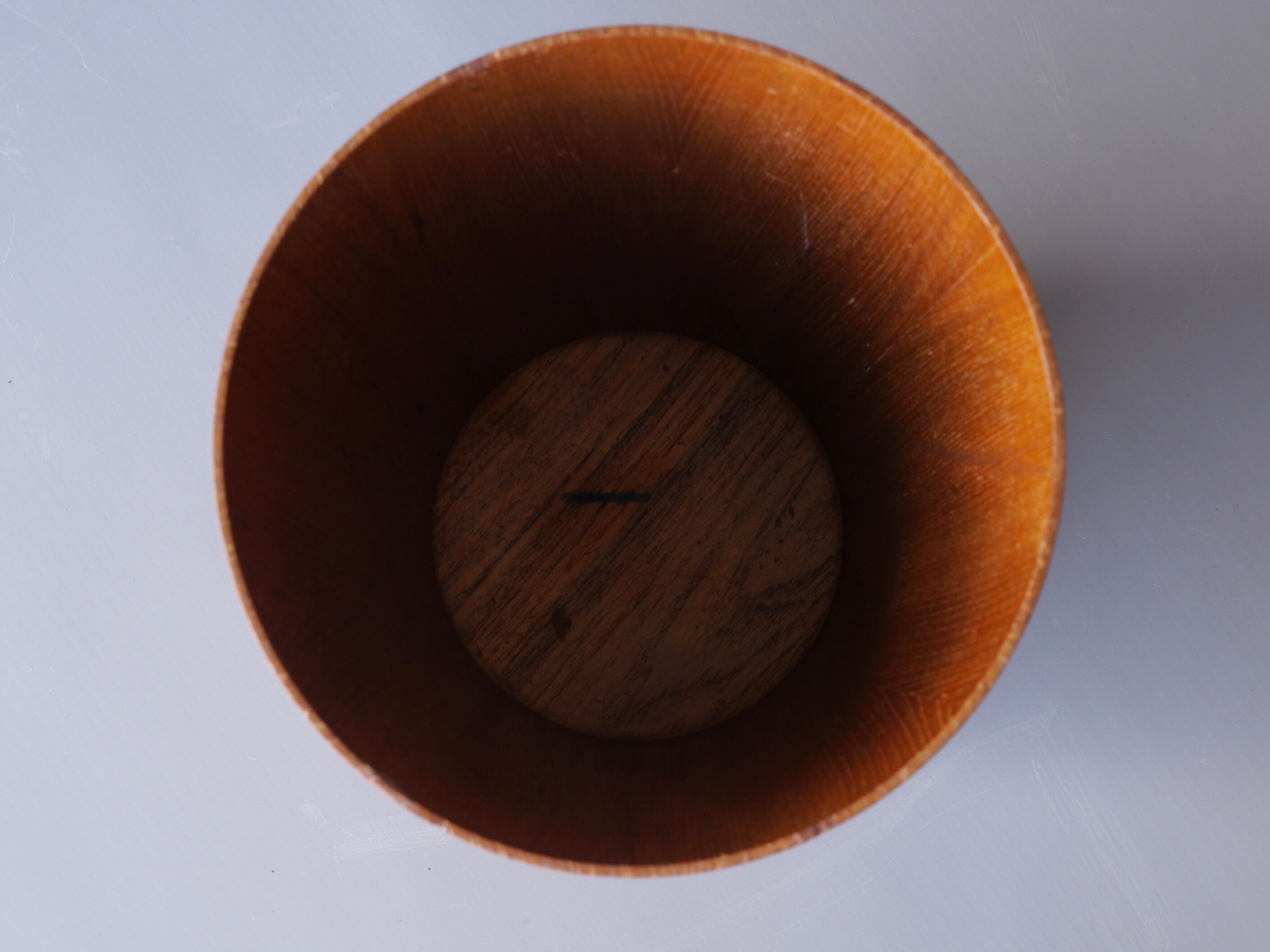 Swedish Teak Wastepaper bin by Martin Åburg for Servex
