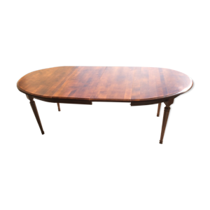 table ovale bois