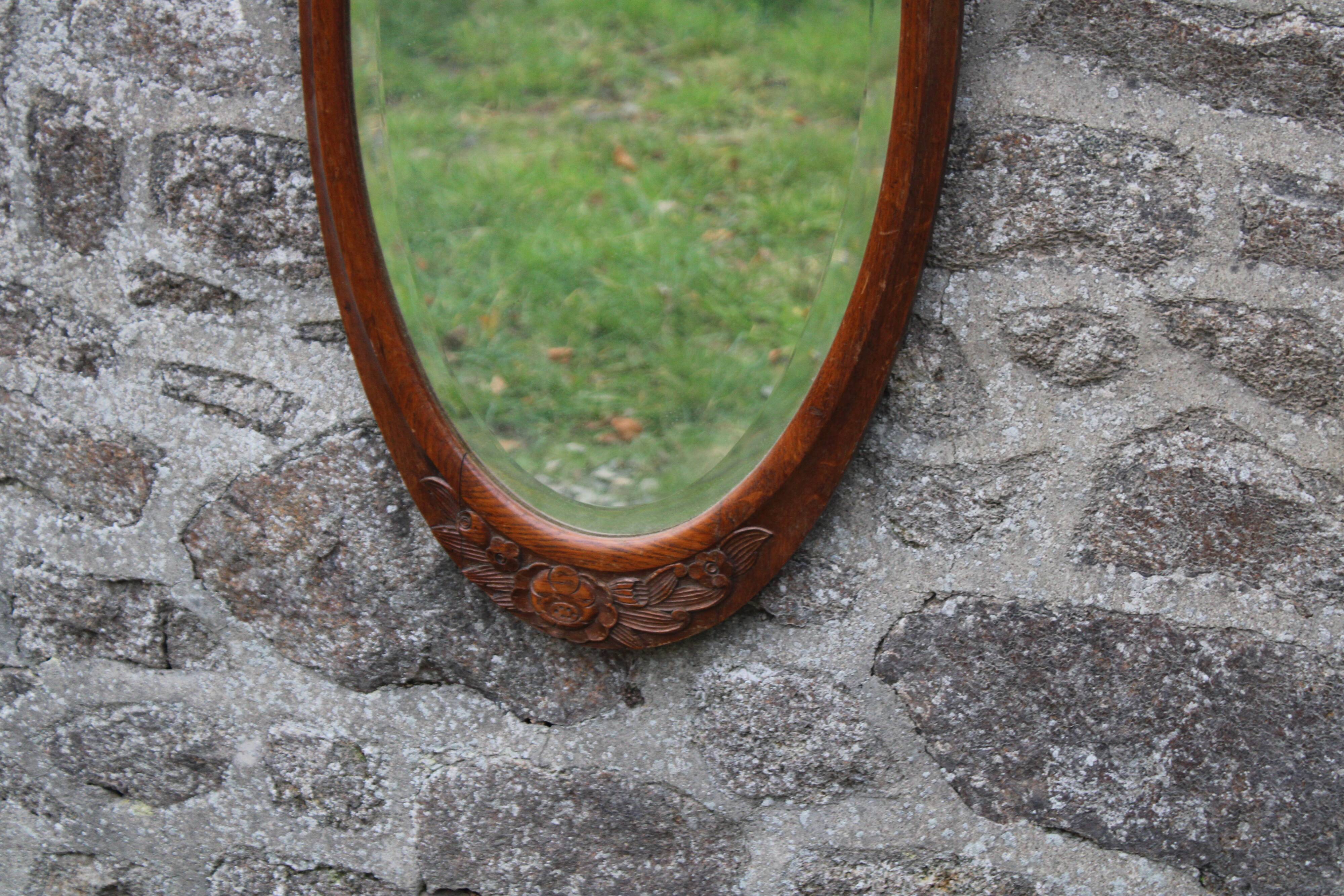 Art Deco Beveled Mirror