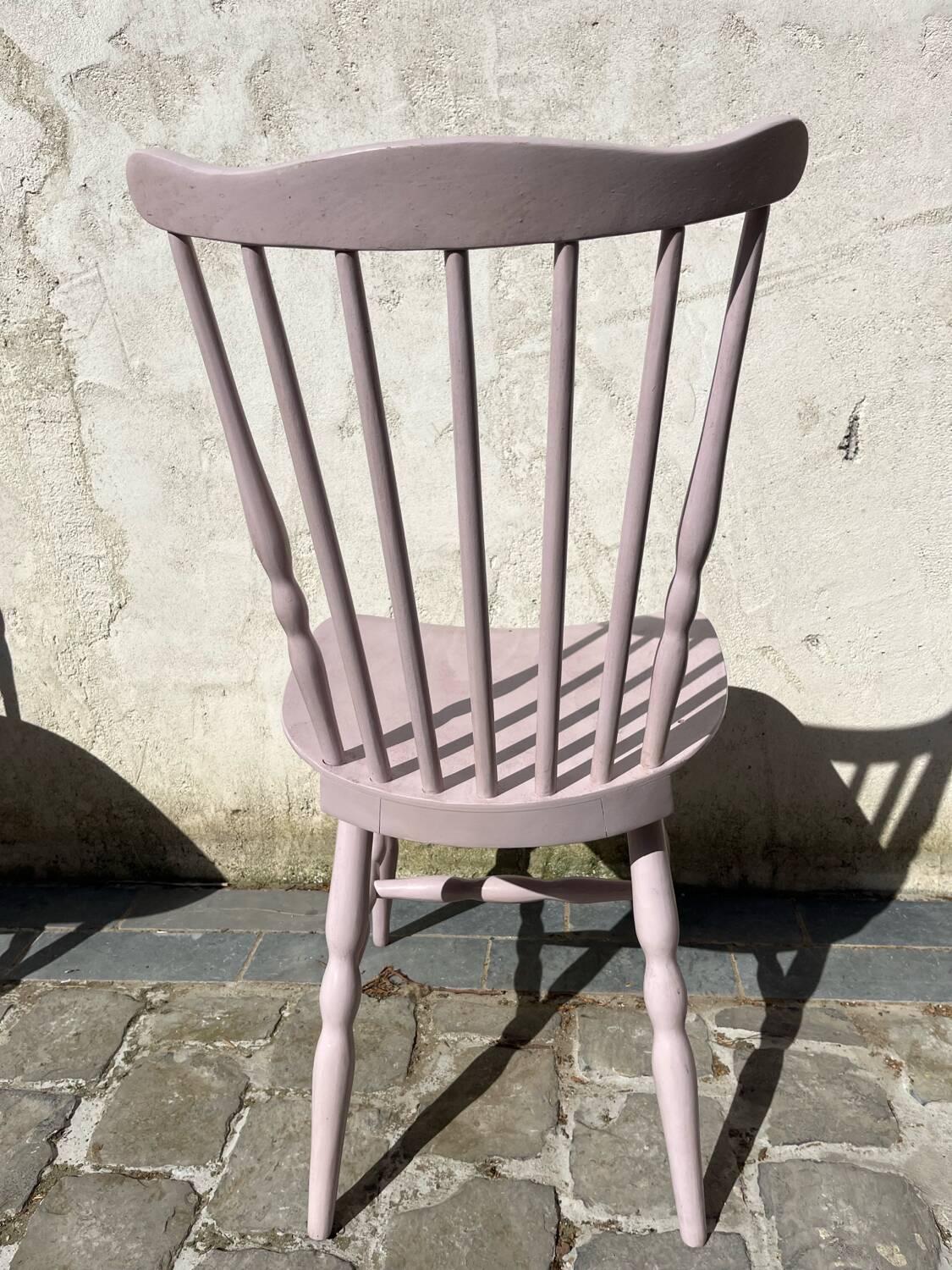 Baumann chair pale pink
